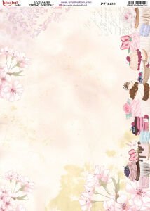 Pirinç Dekopaj Kağıdı 30x42cm PT-4435