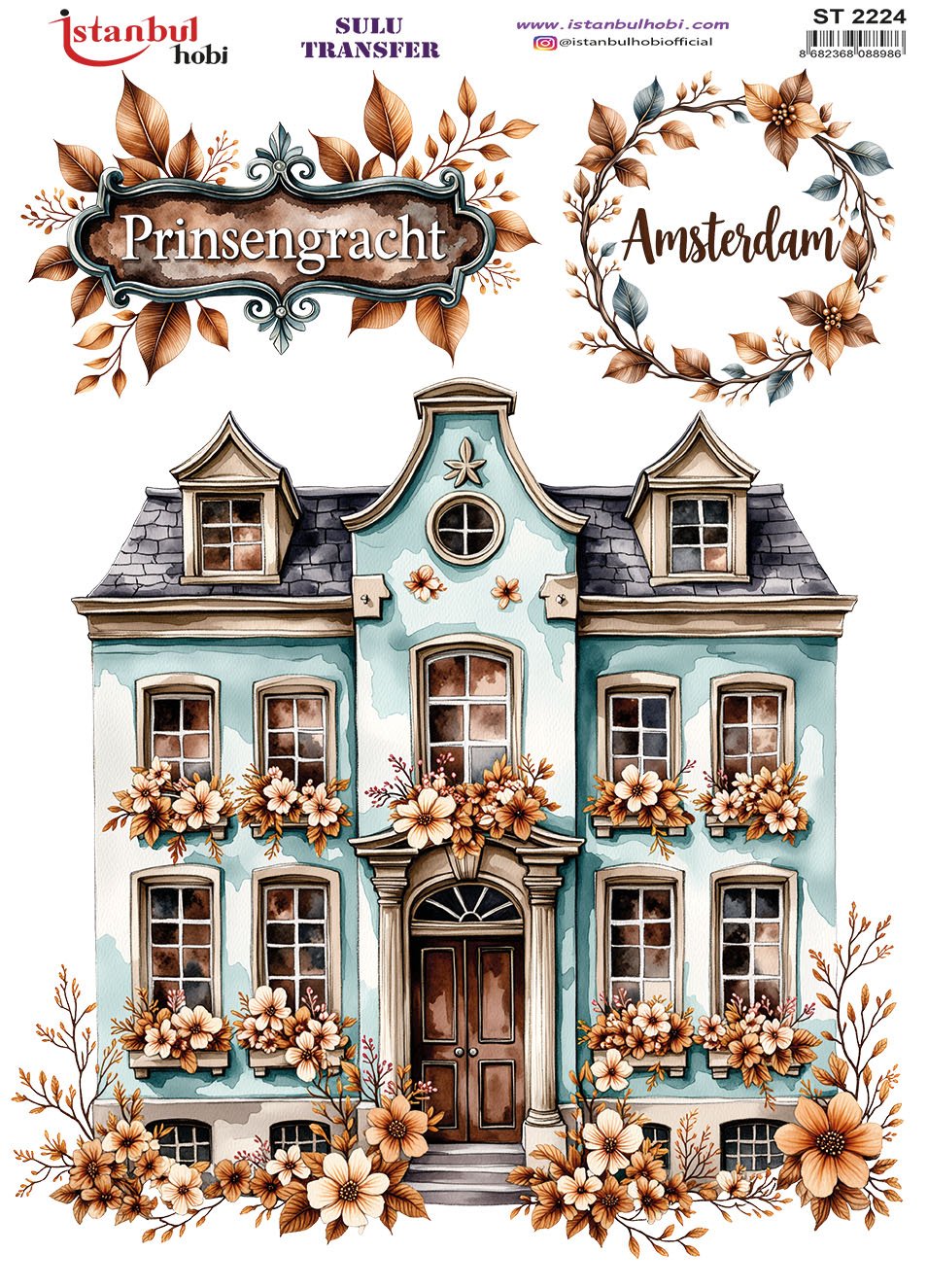 Sulu Transfer Kağıdı 25x35cm ST-2224