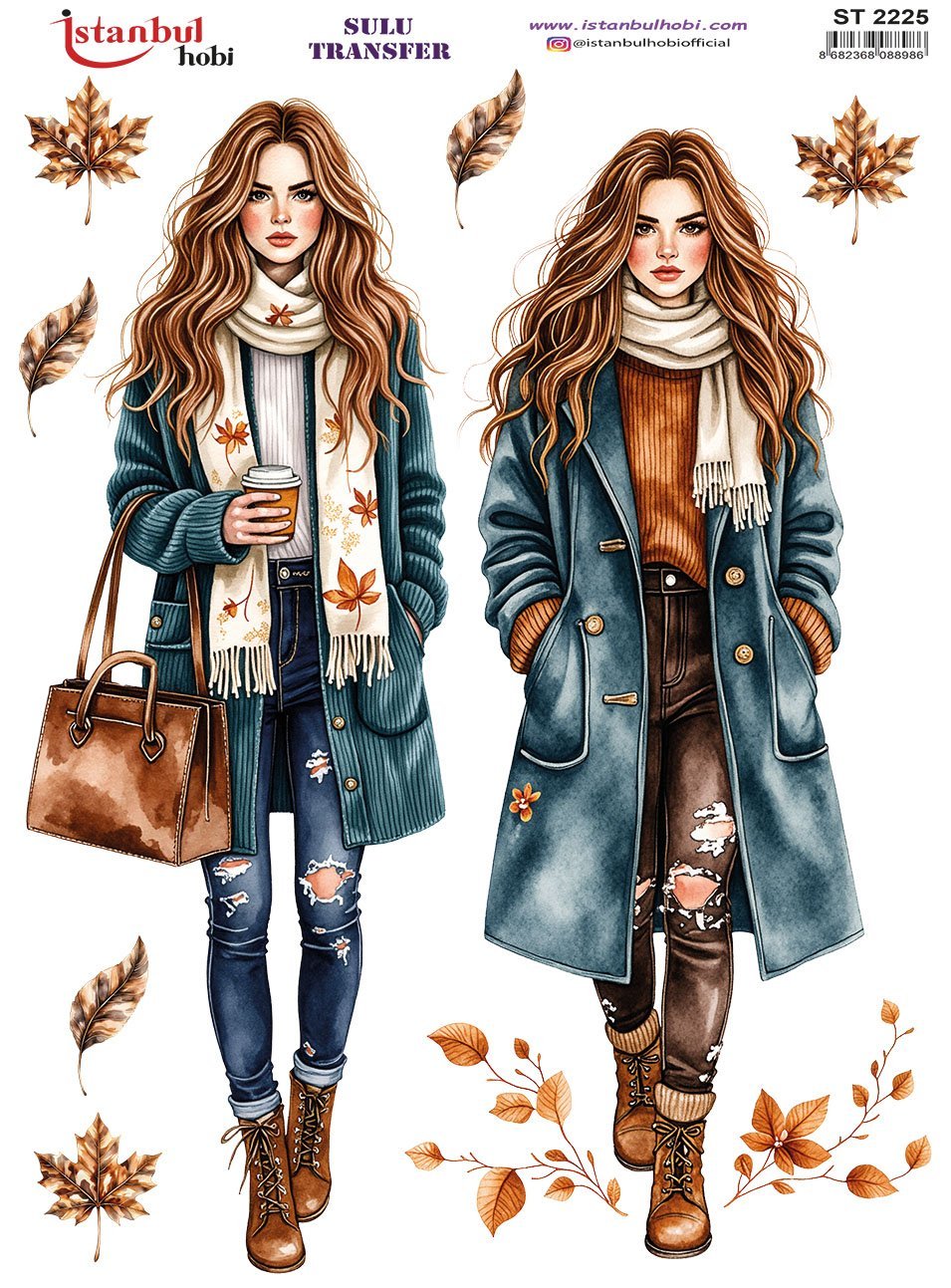 Sulu Transfer Kağıdı 25x35cm ST-2225