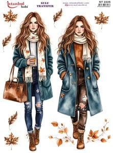 Sulu Transfer Kağıdı 25x35cm ST-2225