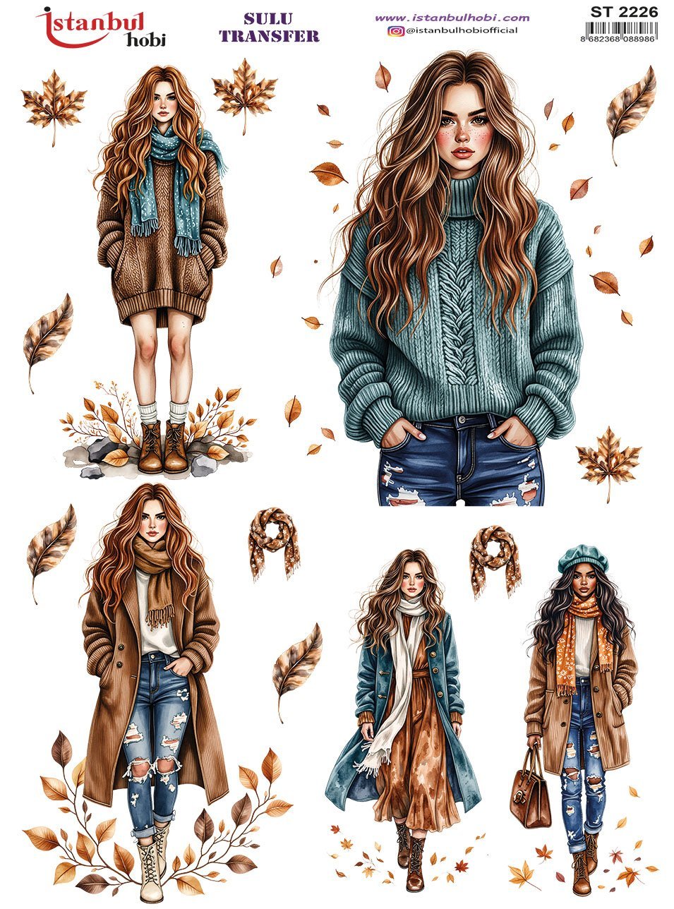 Sulu Transfer Kağıdı 25x35cm ST-2226