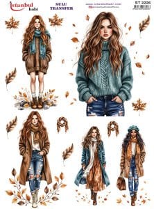 Sulu Transfer Kağıdı 25x35cm ST-2226