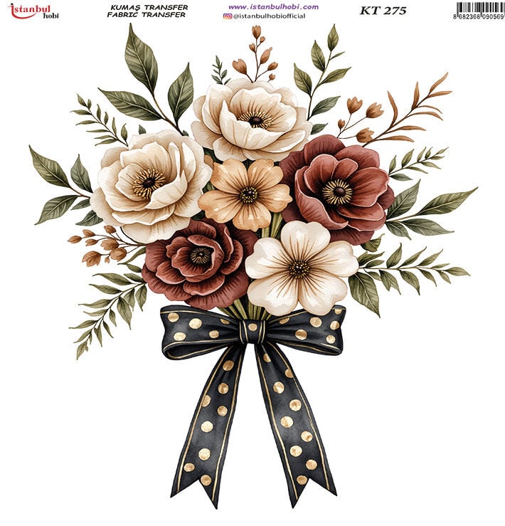 Kumaş Transfer Kağıdı 20x20cm KT-275