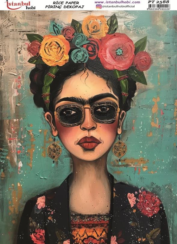 Pirinç Dekopaj Kağıdı 30x42cm PT-2588