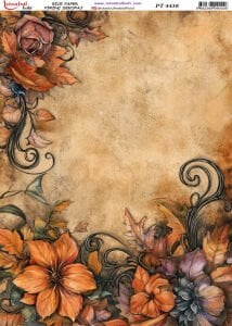 Pirinç Dekopaj Kağıdı 30x42cm PT-4438