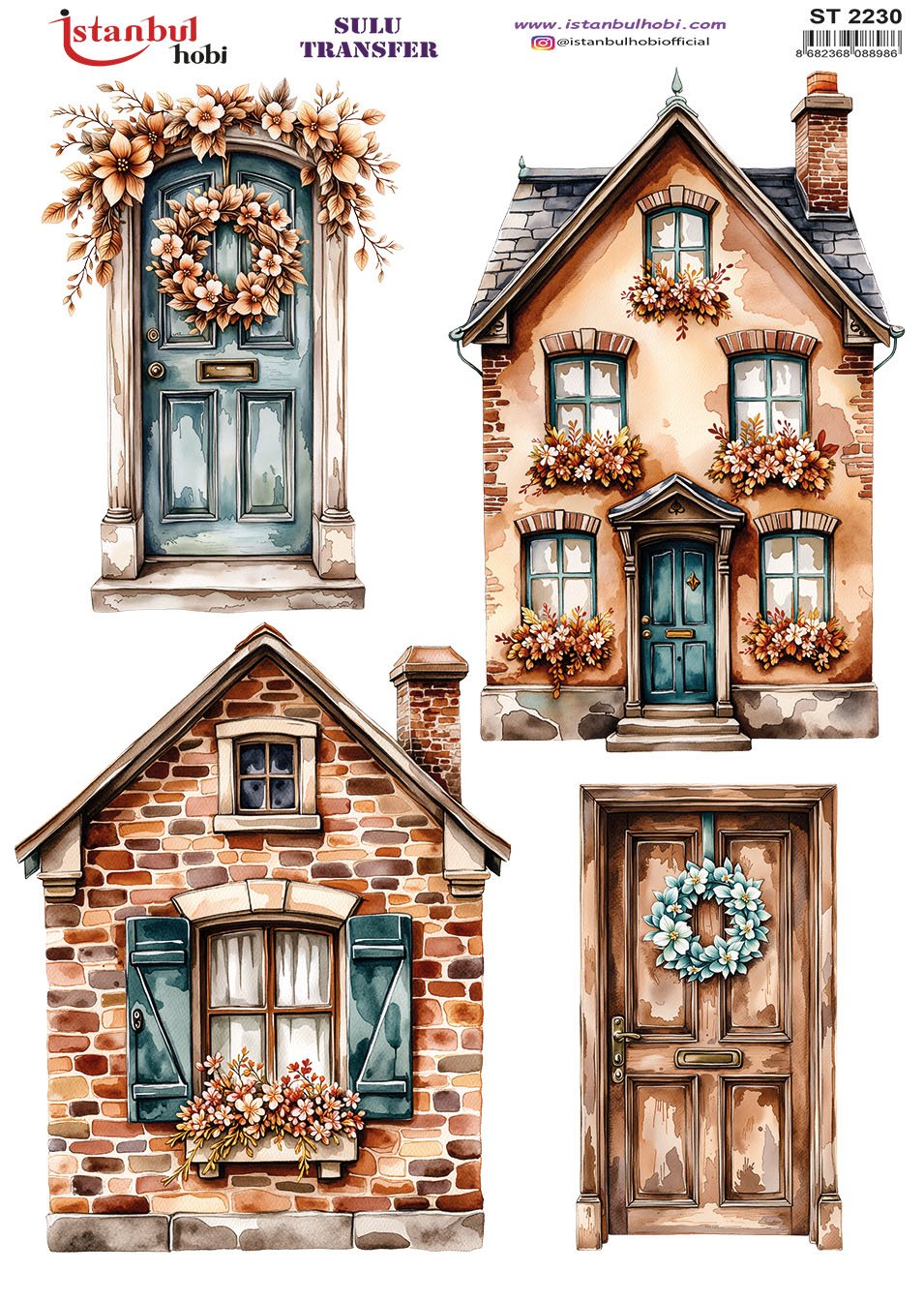 Sulu Transfer Kağıdı 25x35cm ST-2230