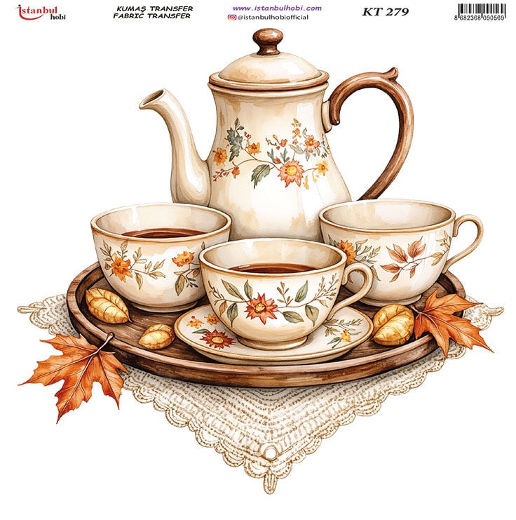 Kumaş Transfer Kağıdı 20x20cm KT-279