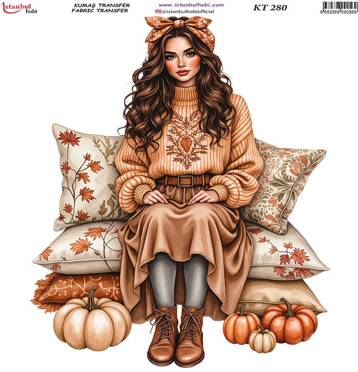 Kumaş Transfer Kağıdı 20x20cm KT-280