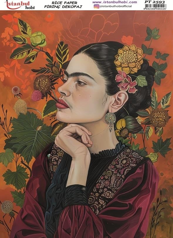 Pirinç Dekopaj Kağıdı 30x42cm PT-2593