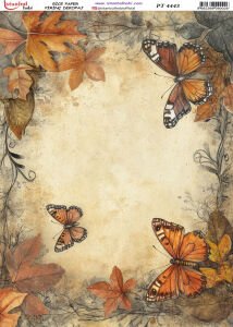 Pirinç Dekopaj Kağıdı 30x42cm PT-4443