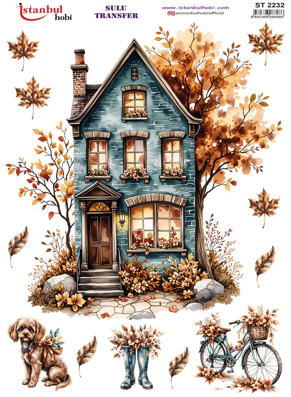 Sulu Transfer Kağıdı 25x35cm ST-2232