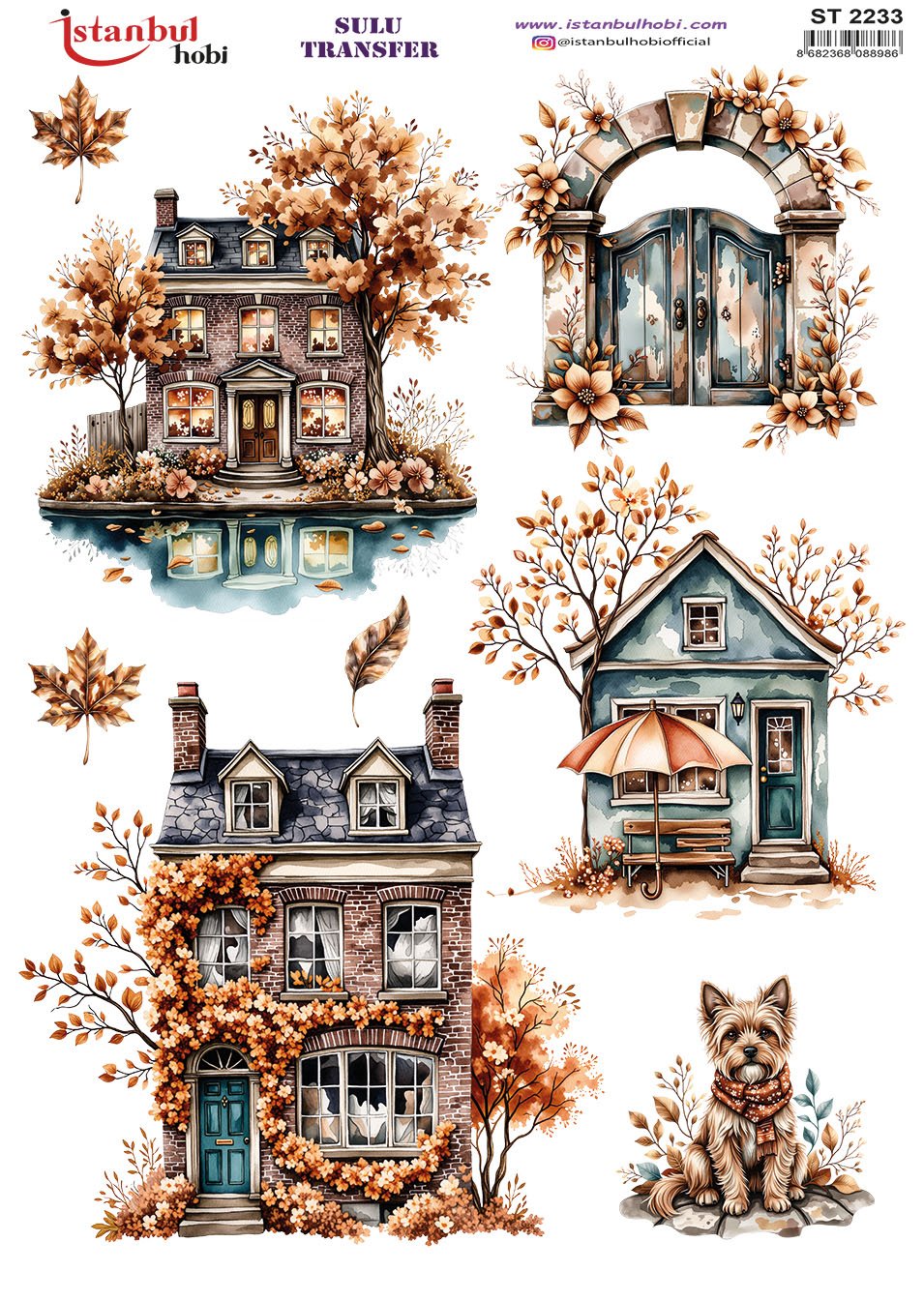 Sulu Transfer Kağıdı 25x35cm ST-2233