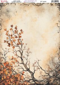 Pirinç Dekopaj Kağıdı 30x42cm PT-4445