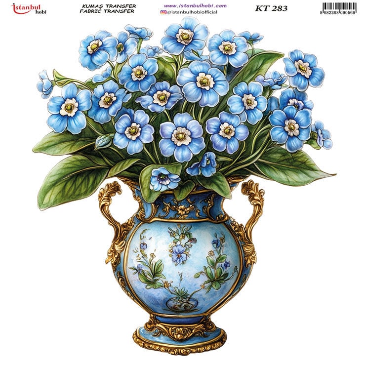 Kumaş Transfer Kağıdı 20x20cm KT-283