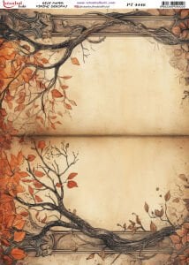 Pirinç Dekopaj Kağıdı 30x42cm PT-4446