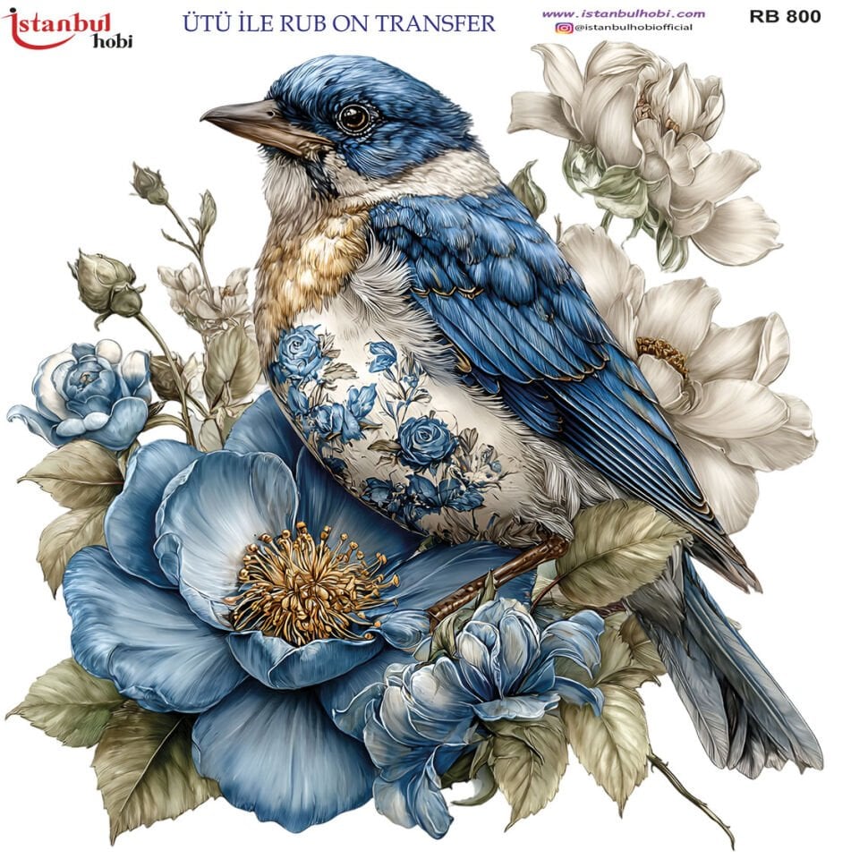 Ütü İle Rub On Transfer 30x30cm RB800