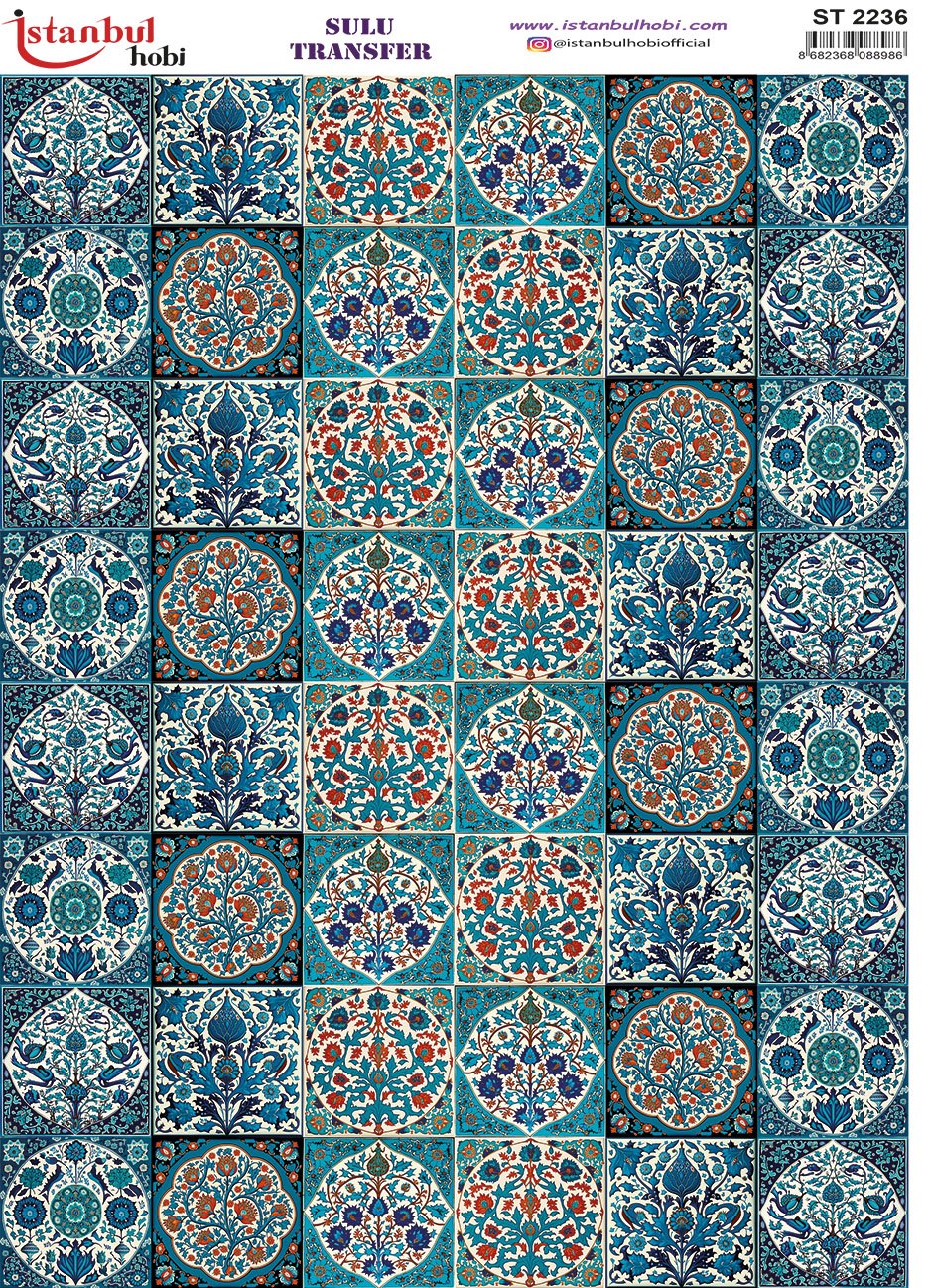 Sulu Transfer Kağıdı 25x35cm ST-2236