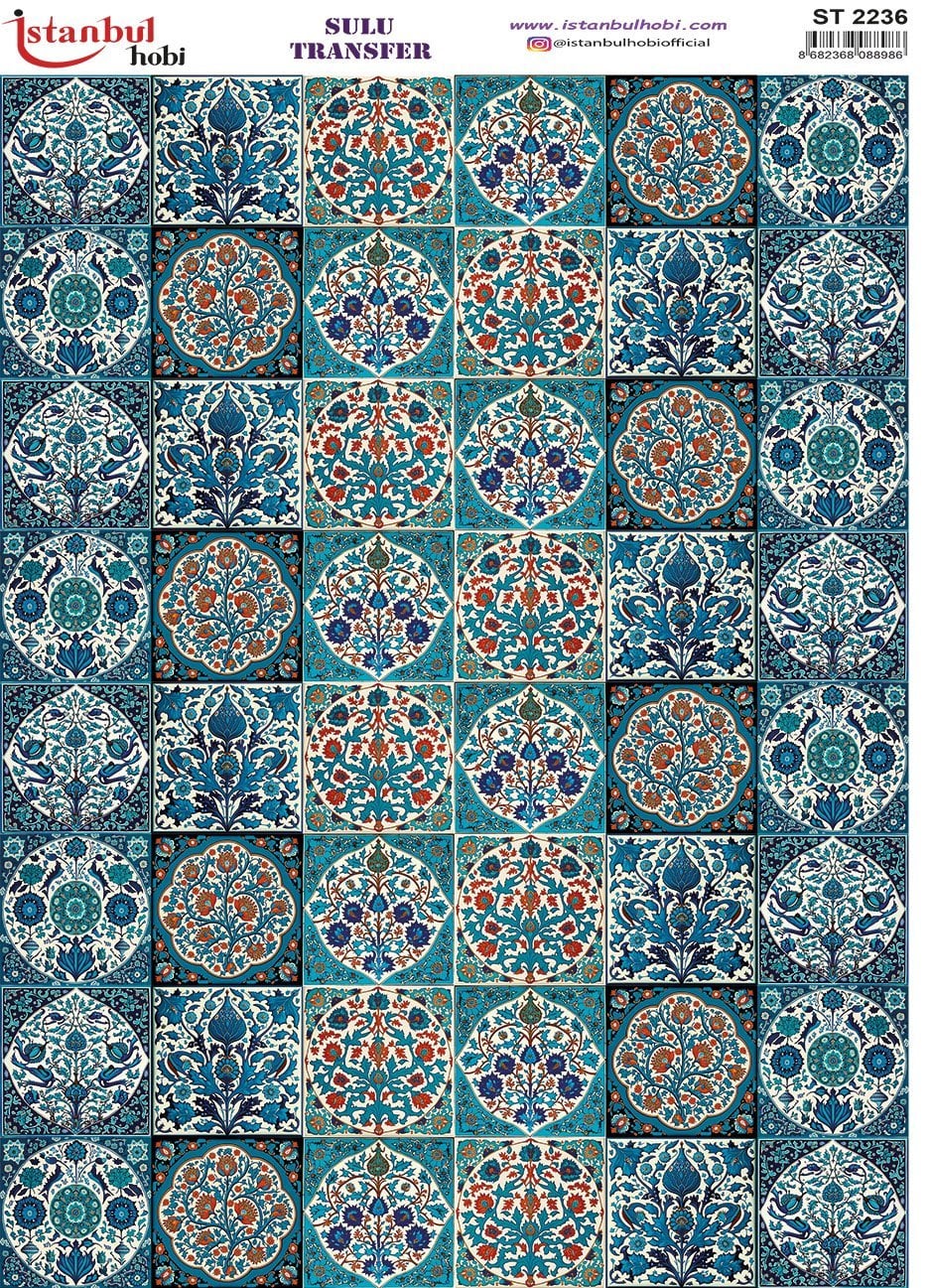 Sulu Transfer Kağıdı 25x35cm ST-2236