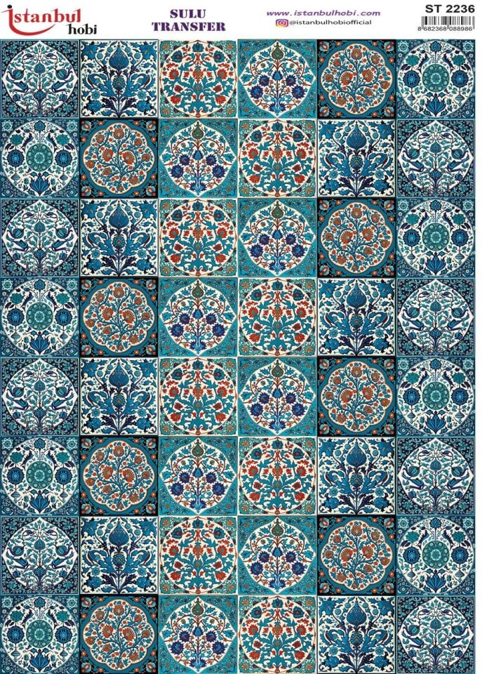 Sulu Transfer Kağıdı 25x35cm ST-2236