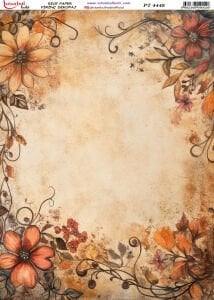 Pirinç Dekopaj Kağıdı 30x42cm PT-4448