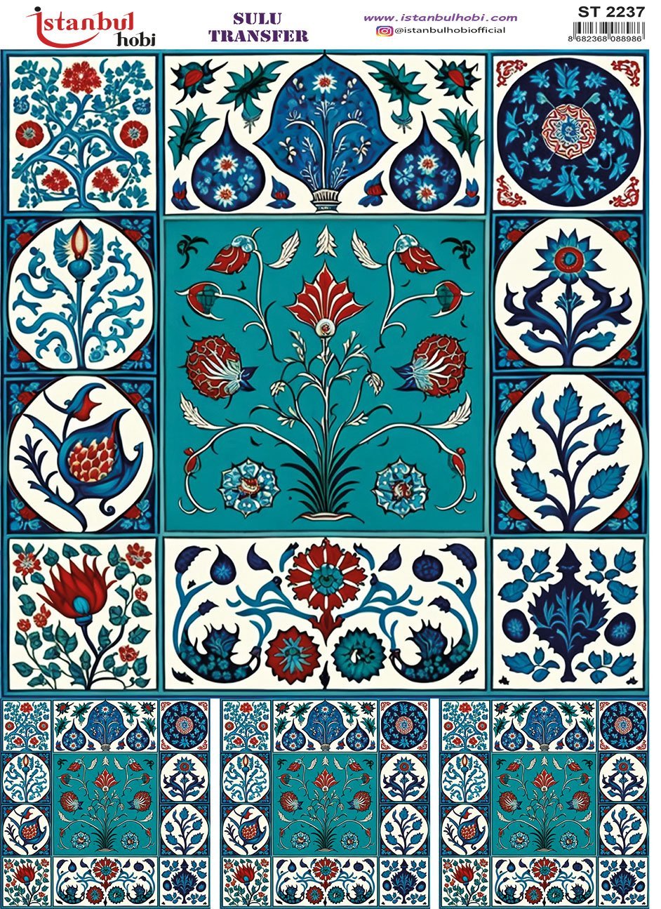 Sulu Transfer Kağıdı 25x35cm ST-2237
