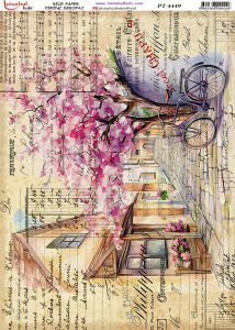 Pirinç Dekopaj Kağıdı 30x42cm PT-4449