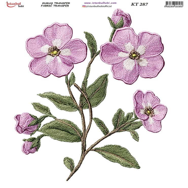 Kumaş Transfer Kağıdı 20x20cm KT-287
