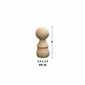 Boyanabilir Peg Doll PD16