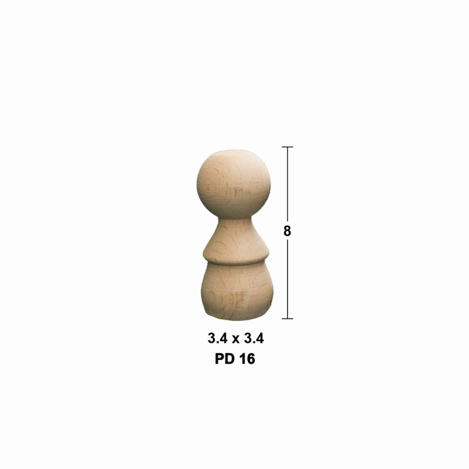 Boyanabilir Peg Doll PD16