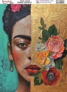 Pirinç Dekopaj Kağıdı 30x42cm PT-2600