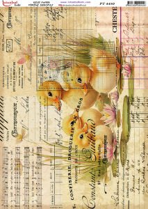 Pirinç Dekopaj Kağıdı 30x42cm PT-4450