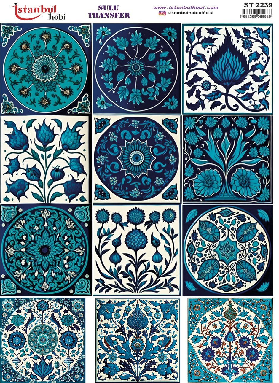 Sulu Transfer Kağıdı 25x35cm ST-2239