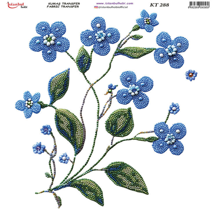 Kumaş Transfer Kağıdı 20x20cm KT-288