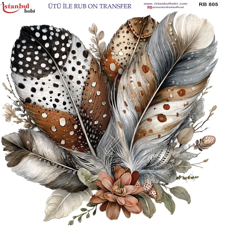 Ütü İle Rub On Transfer 30x30cm RB805