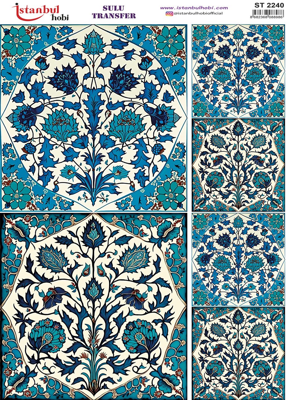 Sulu Transfer Kağıdı 25x35cm ST-2240