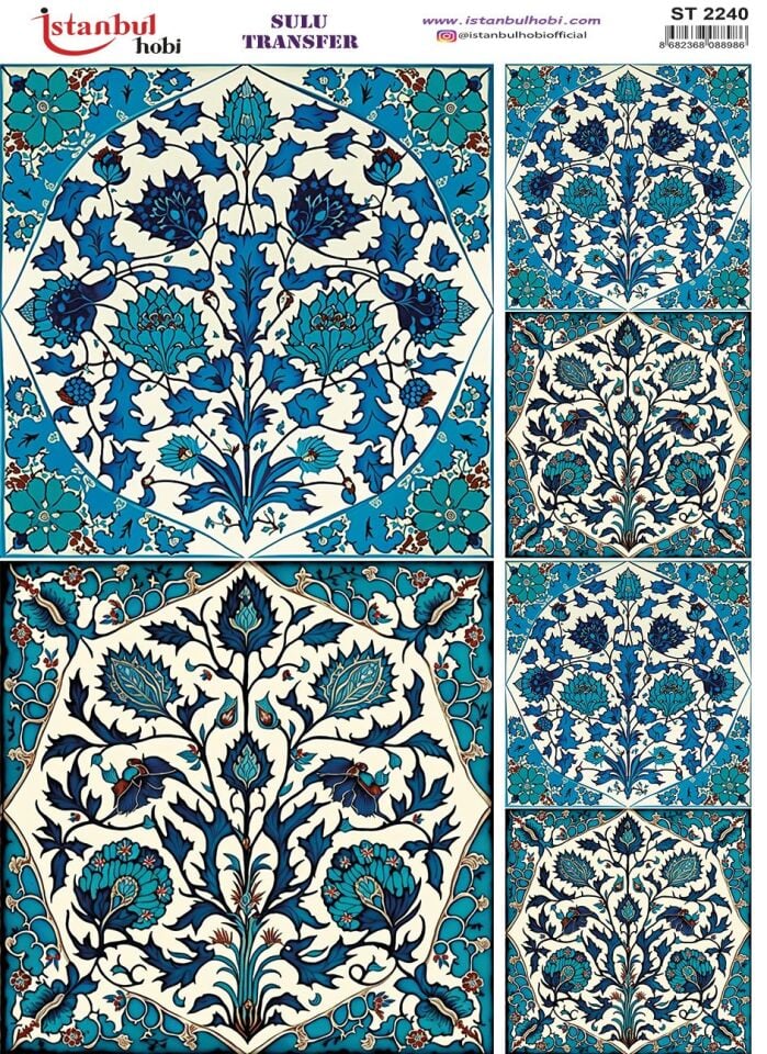 Sulu Transfer Kağıdı 25x35cm ST-2240
