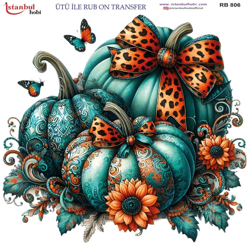 Ütü İle Rub On Transfer 30x30cm RB806