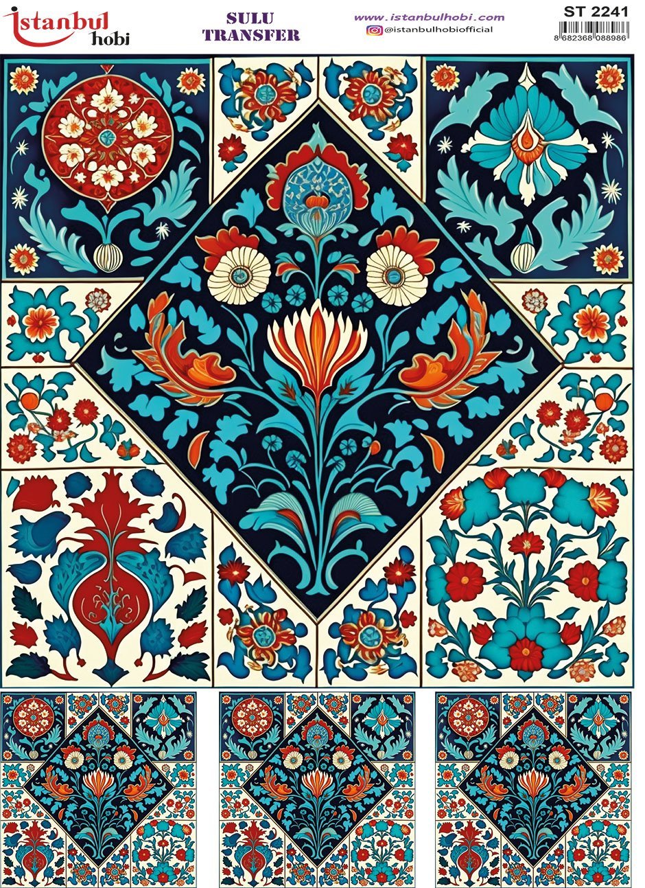 Sulu Transfer Kağıdı 25x35cm ST-2241