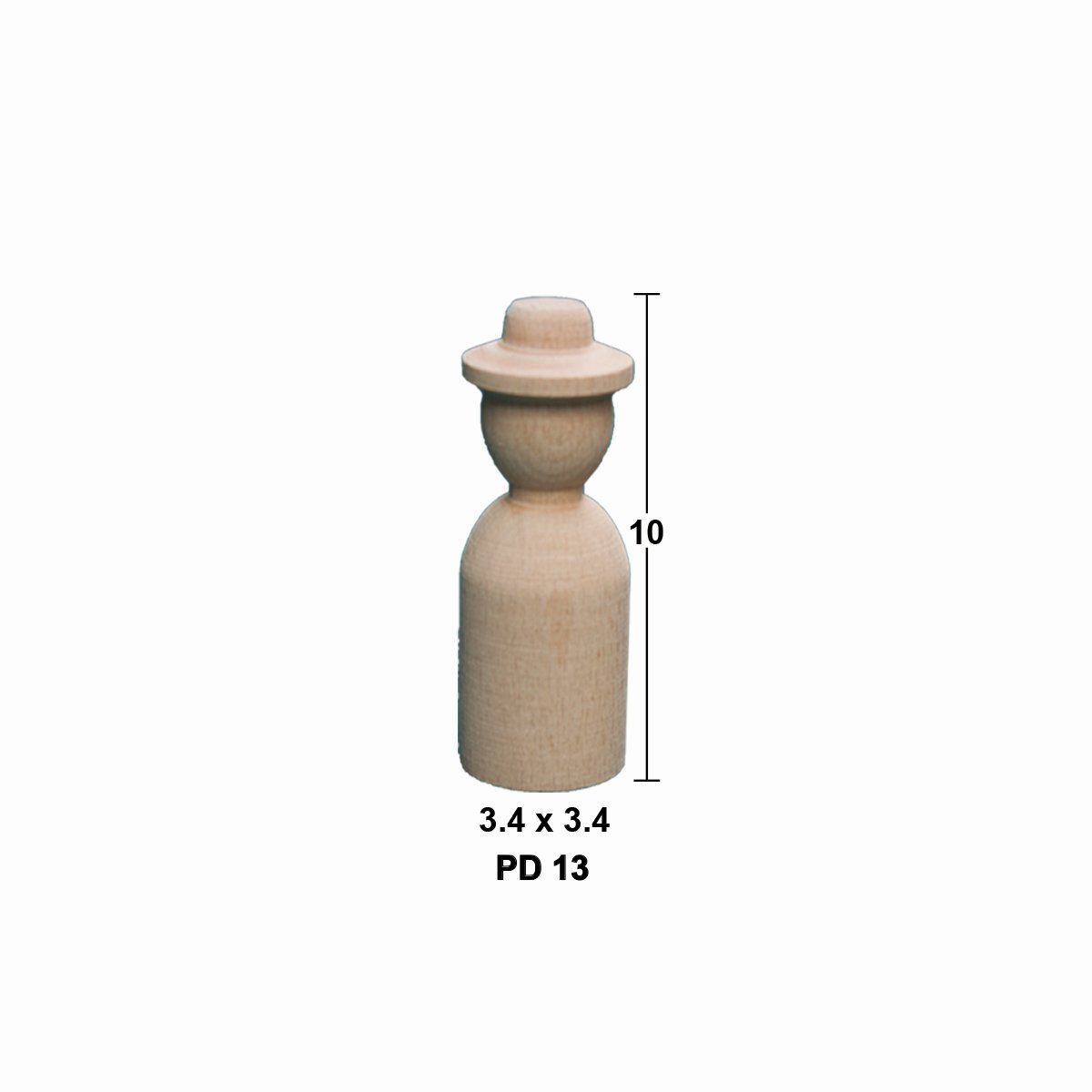Boyanabilir Peg Doll PD13
