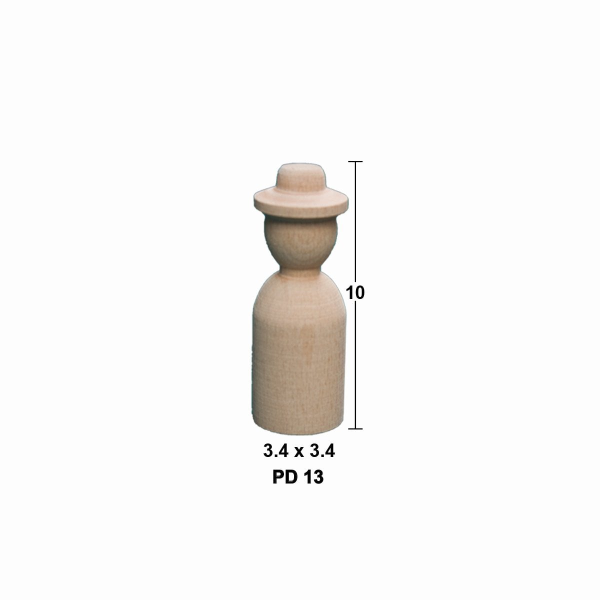 Boyanabilir Peg Doll PD13