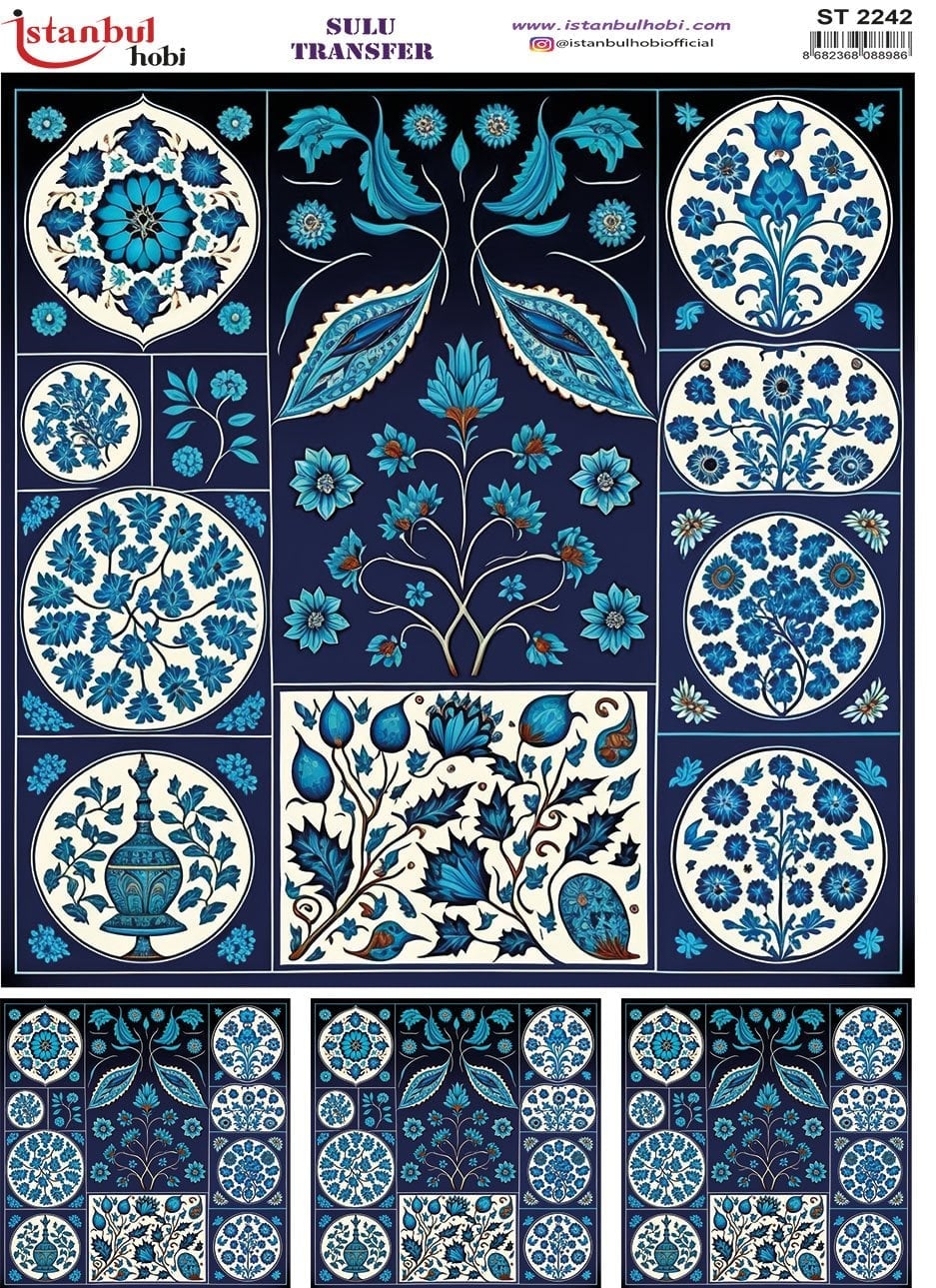 Sulu Transfer Kağıdı 25x35cm ST-2242