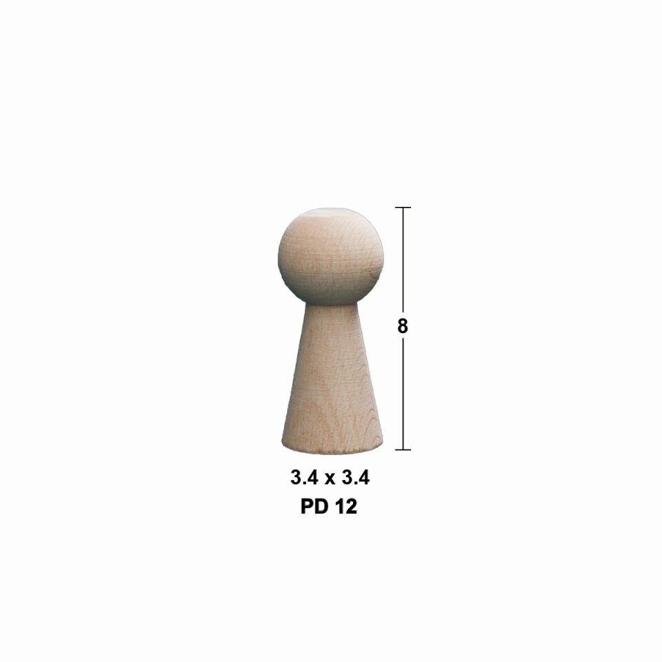 Boyanabilir Peg Doll PD12