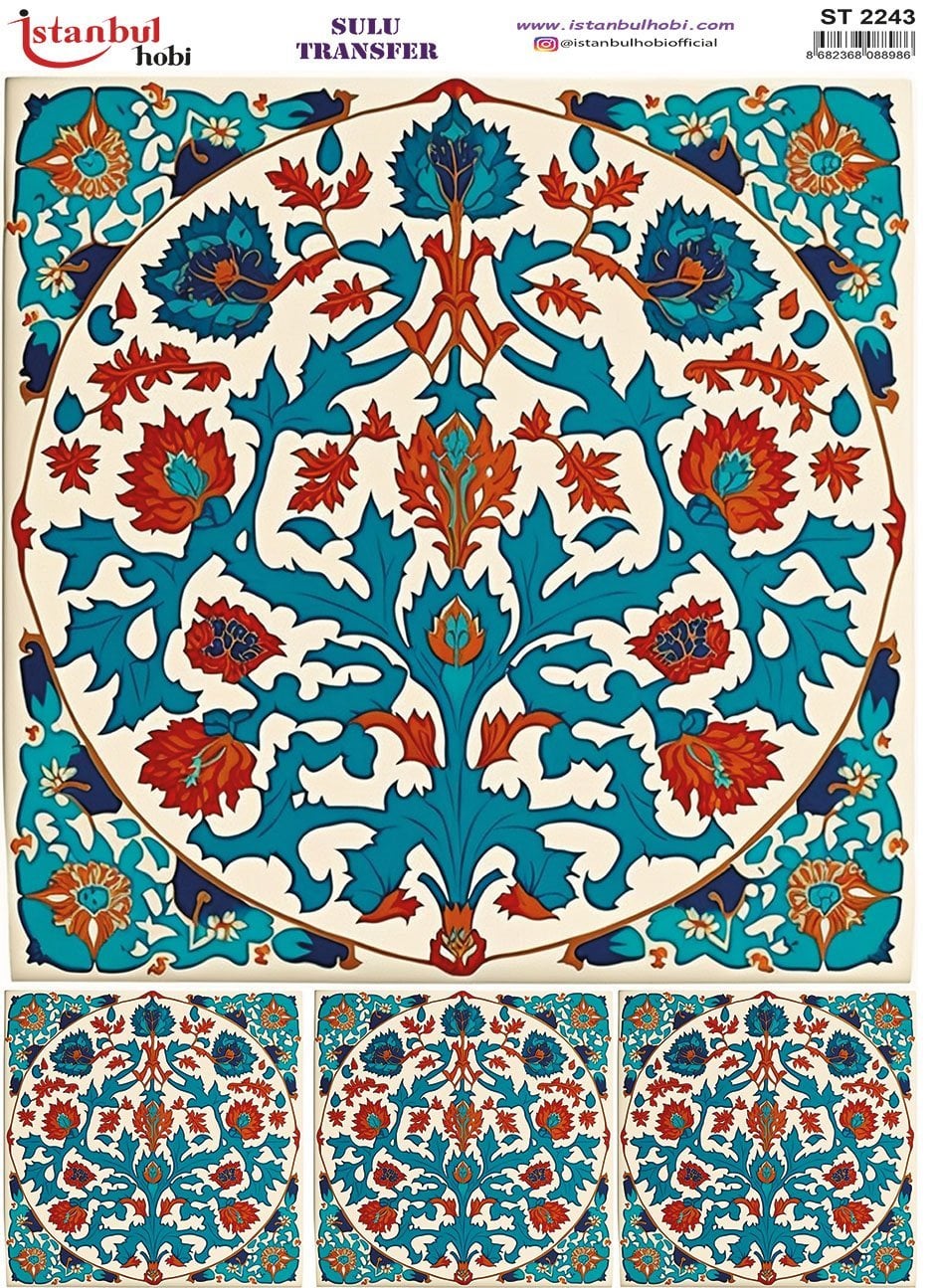 Sulu Transfer Kağıdı 25x35cm ST-2243