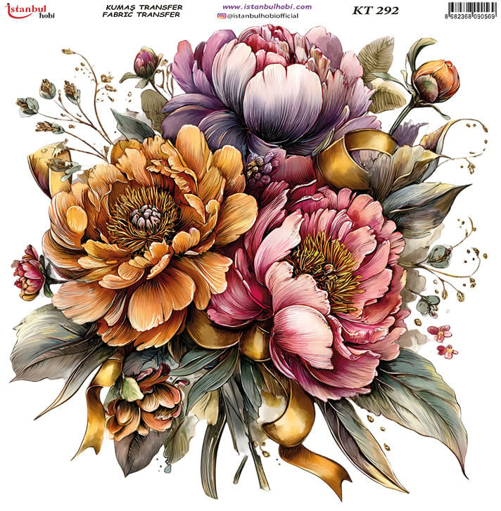 Kumaş Transfer Kağıdı 20x20cm KT-292