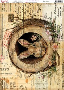 Pirinç Dekopaj Kağıdı 30x42cm PT-4455