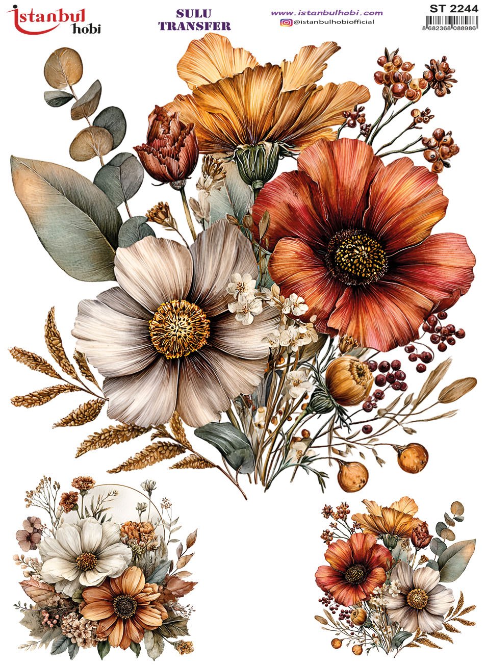 Sulu Transfer Kağıdı 25x35cm ST-2244