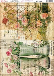 Pirinç Dekopaj Kağıdı 30x42cm PT-4456