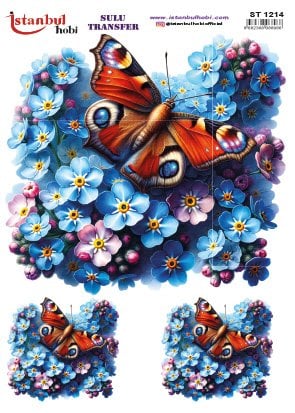 Sulu Transfer Kağıdı 25x35cm ST-1214