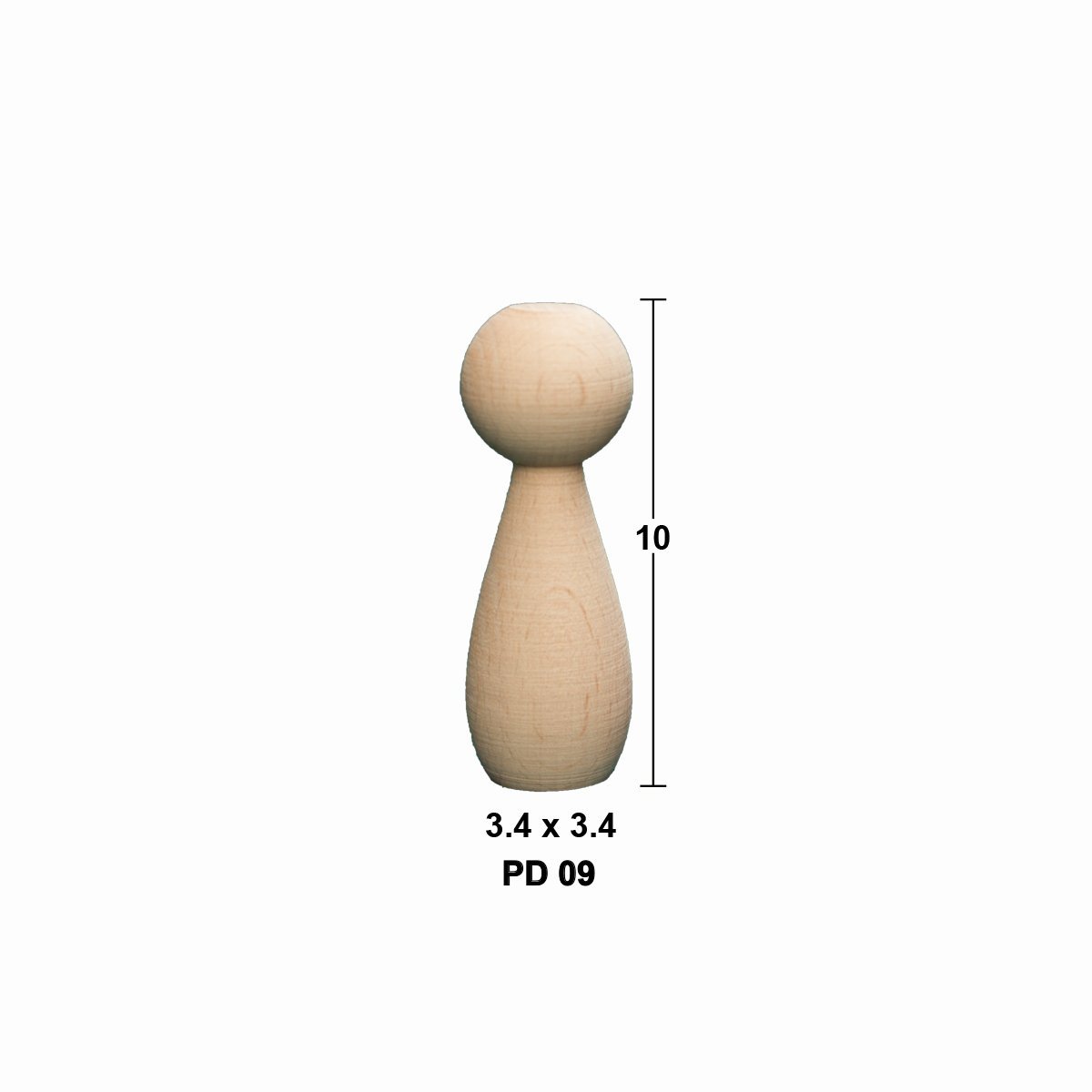 Boyanabilir Peg Doll PD09