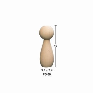 Boyanabilir Peg Doll PD09